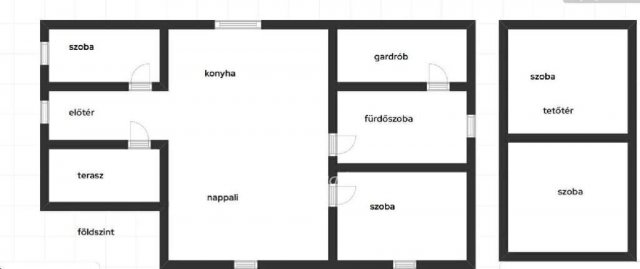 Eladó családi ház, Érden 90 M Ft, 3+2 szobás