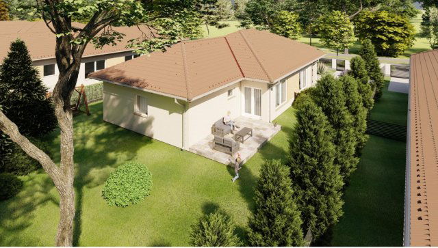 Eladó ikerház, Kiskunlacházán 52.9 M Ft, 2 szobás