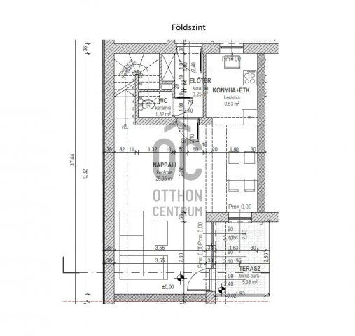 Eladó téglalakás, Cegléden 57 M Ft, 3 szobás