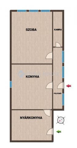 Eladó családi ház, Jánosházán, József Attila utcában 9.9 M Ft