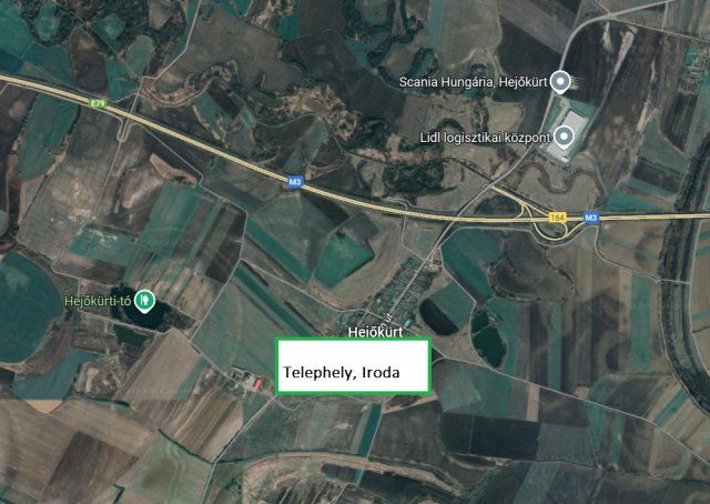 Eladó ipari ingatlan, Hejőkürtön 44.5 M Ft