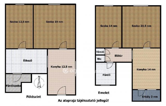 Eladó családi ház, Budapesten, XIX. kerületben 89 M Ft, 5 szobás