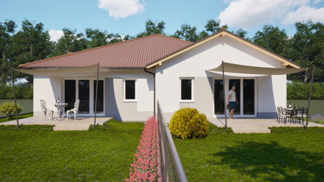 Eladó ikerház, Csörögön 89.99 M Ft, 4 szobás