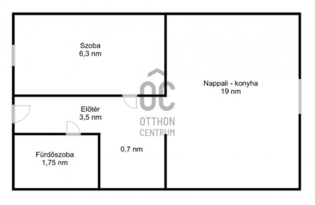 Eladó téglalakás, Budapesten, XXI. kerületben 39.9 M Ft