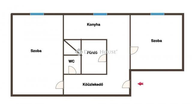 Eladó panellakás, Pécsett, József Attila utcában 58.9 M Ft