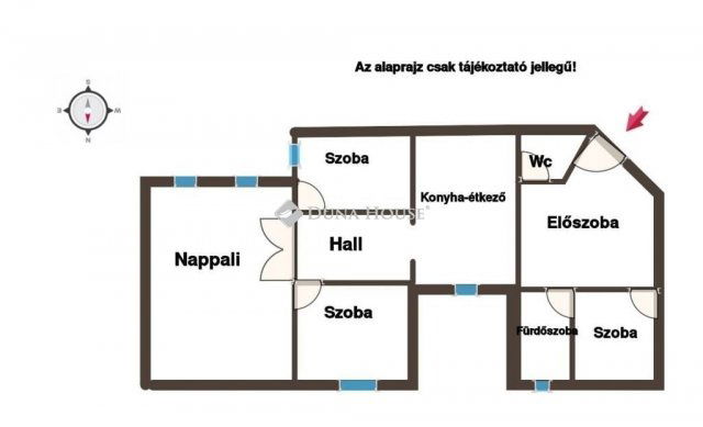 Eladó téglalakás, Budapesten, VIII. kerületben 120 M Ft