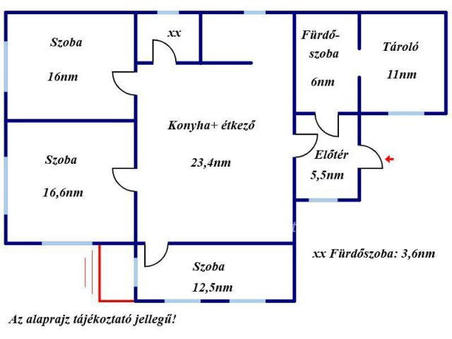 Eladó családi ház, Túrkevén 16.8 M Ft, 3 szobás