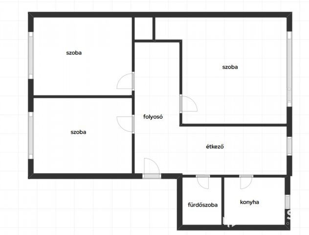 Kiadó panellakás, albérlet, Debrecenben 200 E Ft / hó, 3 szobás