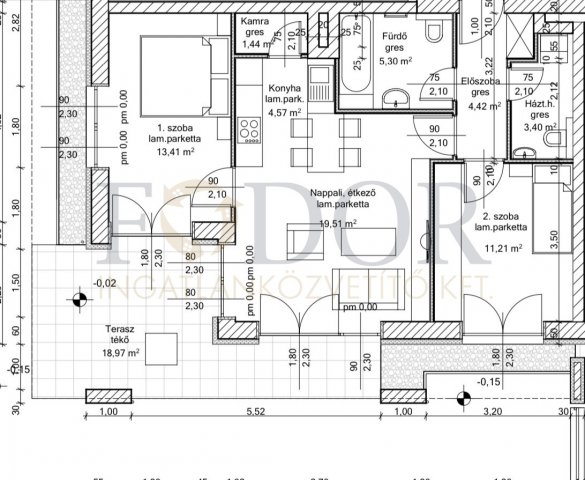 Eladó téglalakás, Gyömrőn 114.9 M Ft, 3 szobás