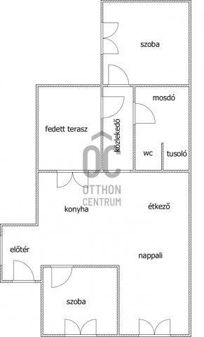 Eladó családi ház, Törtelen 59.9 M Ft, 3 szobás
