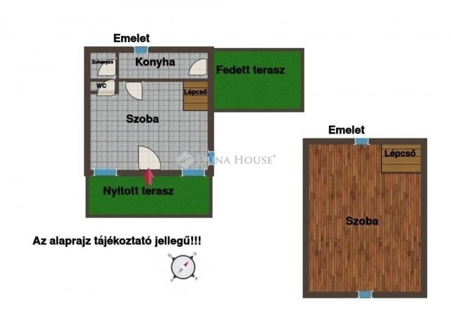 Eladó nyaraló, Vácon 26.99 M Ft, 2 szobás / költözzbe.hu