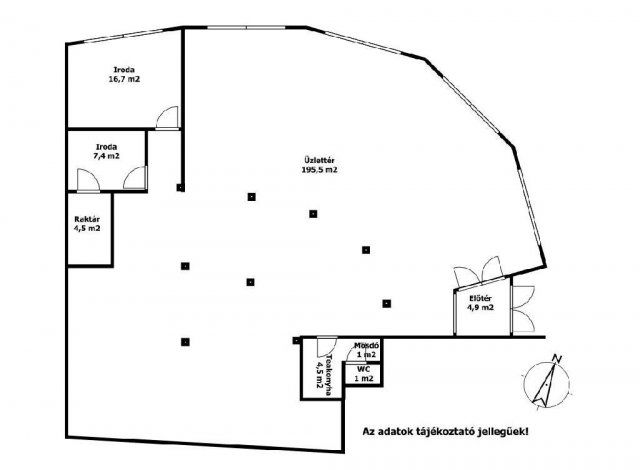 Eladó üzlethelyiség, Siófokon 159 M Ft / költözzbe.hu