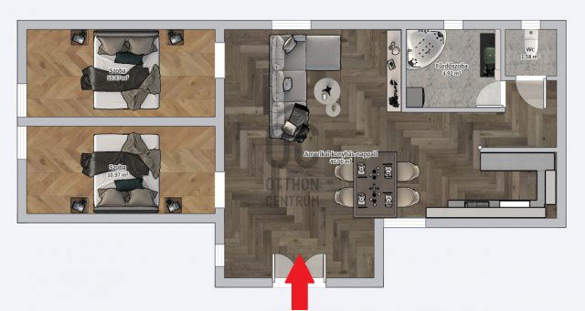 Eladó családi ház, Újudvaron 7.7 M Ft, 2 szobás