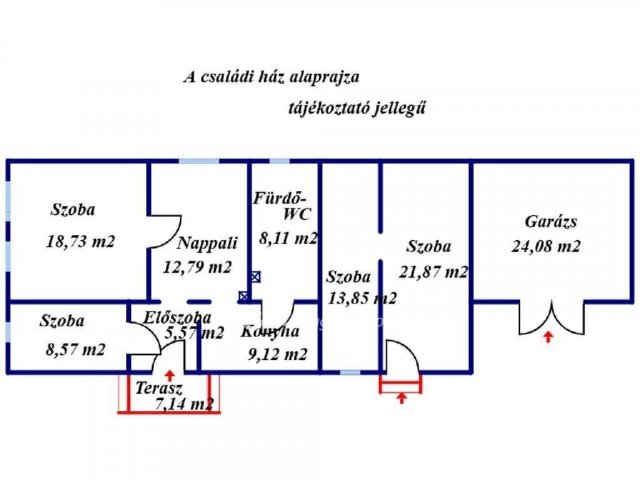 Eladó családi ház, Abonyban 32 M Ft, 4+1 szobás