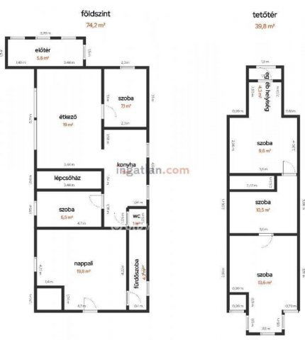 Eladó nyaraló, Tiszakécskén 51.9 M Ft, 3+2 szobás