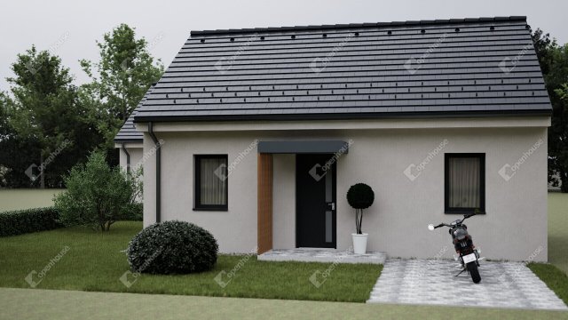 Eladó családi ház, Kapuváron 51.5 M Ft, 2 szobás