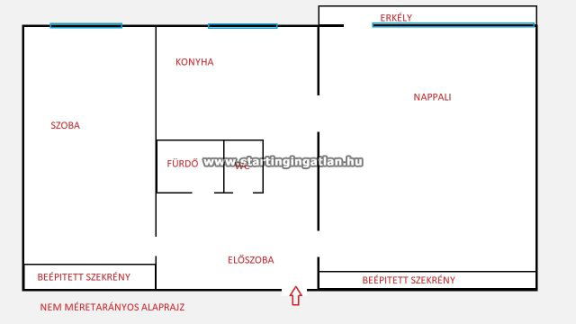 Eladó panellakás, Budapesten, XV. kerületben, Alkotmány utcában