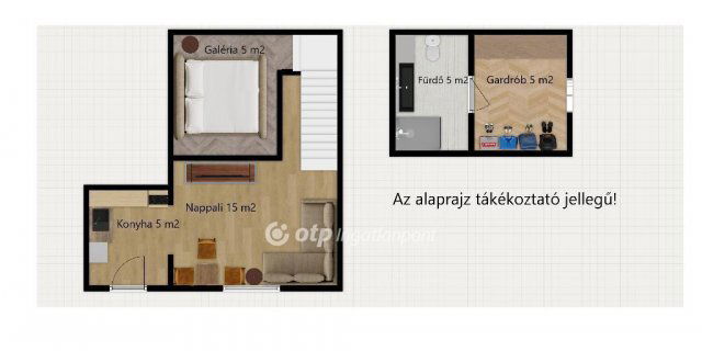 Eladó téglalakás, Budapesten, VII. kerületben 60.9 M Ft