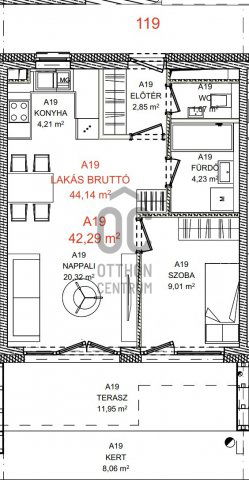 Eladó téglalakás, Budapesten, XIX. kerületben 74.515 M Ft