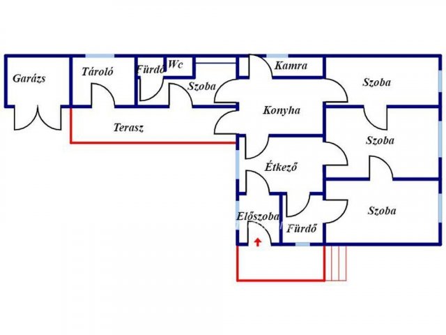 Eladó családi ház, Békéscsabán 89.9 M Ft, 4 szobás