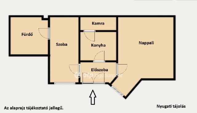 Eladó téglalakás, Budapesten, V. kerületben 82.5 M Ft, 2 szobás