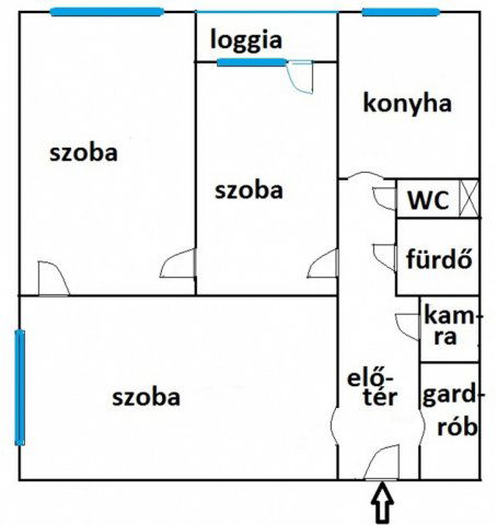 Eladó téglalakás, Budapesten, XV. kerületben, Páskom parkban