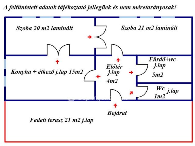 Eladó családi ház, Balassagyarmaton 48.9 M Ft, 2 szobás