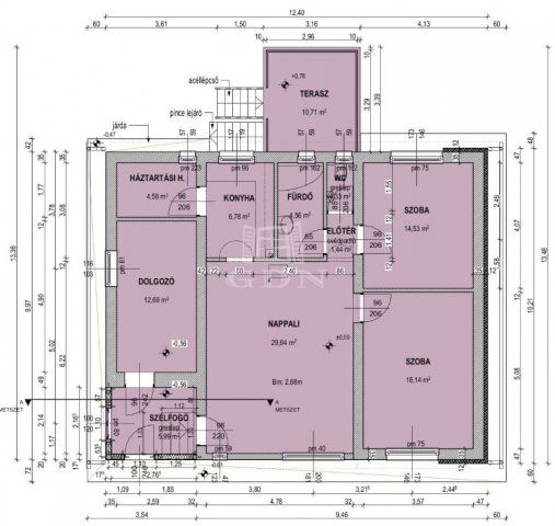 Eladó családi ház, Petrikeresztúron 59.99 M Ft, 3 szobás