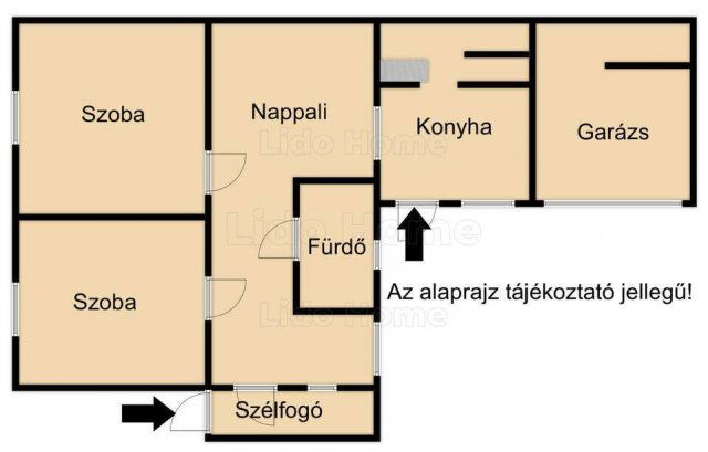 Eladó családi ház, Pétfürdőn 38 M Ft, 3 szobás