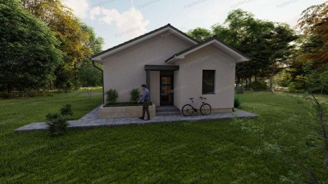 Eladó ikerház, Helvécián 75 M Ft, 4 szobás