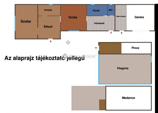 Eladó családi ház, Dunavecsén, Móricz Zsigmond utcában 34 M Ft