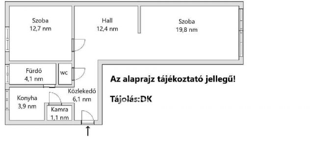 Eladó téglalakás, Budapesten, XIII. kerületben 89.99 M Ft