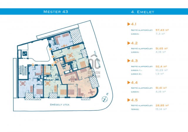 Eladó téglalakás, Budapesten, IX. kerületben 106 M Ft, 2 szobás