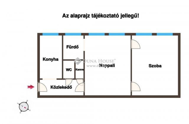 Eladó téglalakás, Székesfehérvárott 47.9 M Ft, 2 szobás