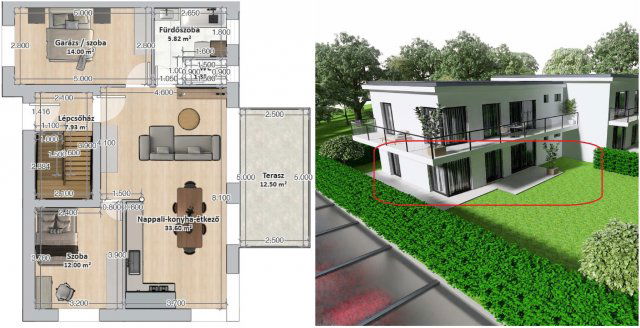 Eladó téglalakás, Budapesten, III. kerületben 143.5 M Ft