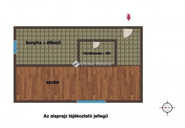 Eladó téglalakás, Budapesten, XI. kerületben 39 M Ft, 1 szobás