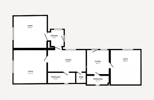 Eladó családi ház, Sajóvelezden 18 M Ft, 3 szobás