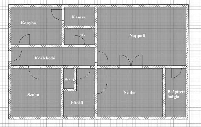 Eladó téglalakás, Kecskeméten 53 M Ft, 3 szobás