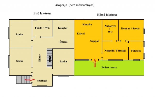 Eladó családi ház, Nagyvázsonyon 115 M Ft, 4+2 szobás