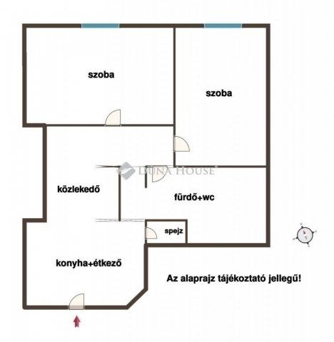 Eladó téglalakás, Budapesten, VIII. kerületben 88 M Ft, 2 szobás