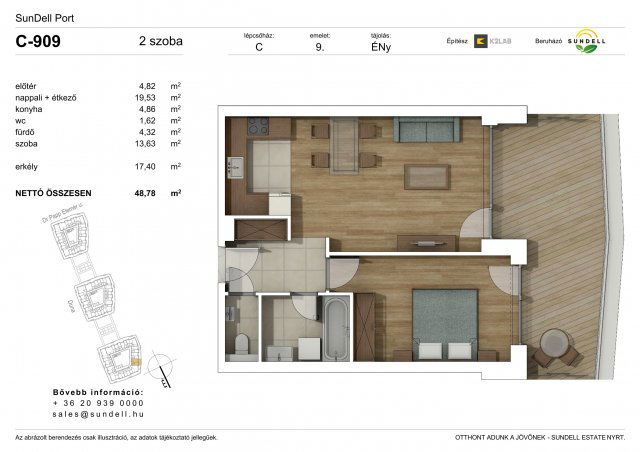 Eladó téglalakás, Budapesten, XI. kerületben 134.9 M Ft