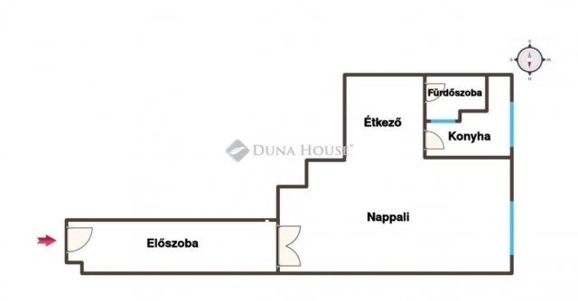 Eladó téglalakás, Budapesten, XIII. kerületben 97 M Ft, 1 szobás