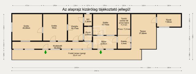 Eladó családi ház, Turán 31.99 M Ft, 3 szobás