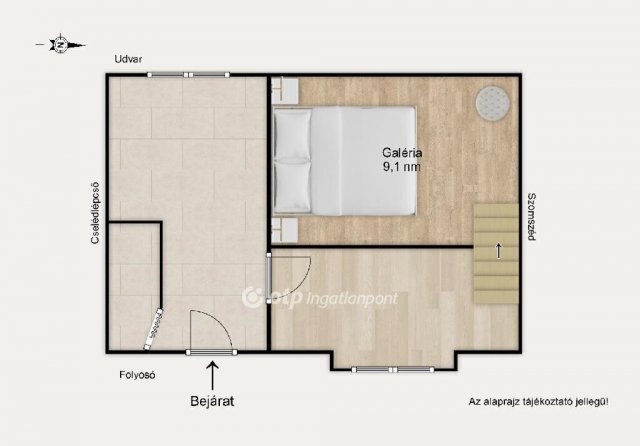 Eladó téglalakás, Budapesten, VII. kerületben 42.65 M Ft