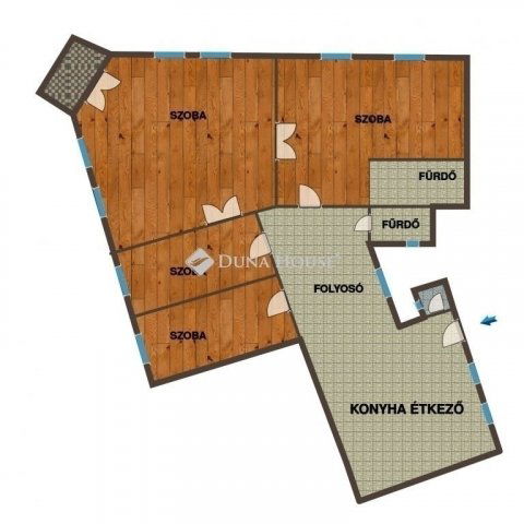 Eladó téglalakás, Budapesten, IX. kerületben 186 M Ft, 4 szobás