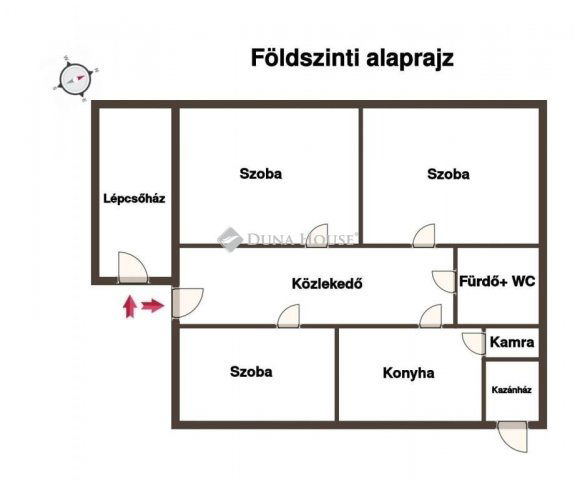 Eladó családi ház, Pécsett 69.9 M Ft, 9 szobás