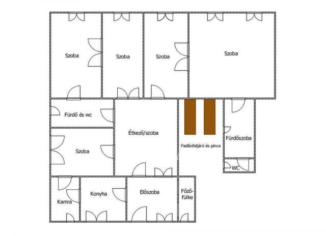 Eladó téglalakás, Mezőhegyesen 28 M Ft, 6 szobás