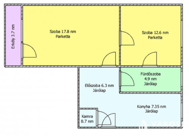 Kiadó téglalakás, albérlet, Salgótarjánban 110 E Ft / hó