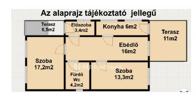 Eladó családi ház, Szabolcsbákán 33 M Ft, 2 szobás