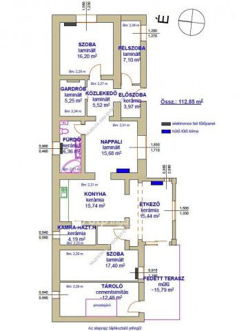 Eladó családi ház, Tiszafüreden 55 M Ft, 2+1 szobás